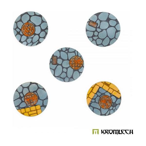 KROMLECH Town Streets 50mm Round Base Toppers - 50mm