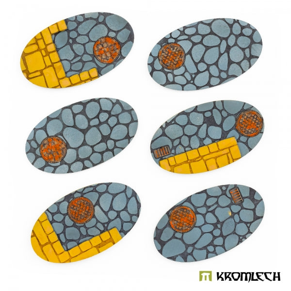KROMLECH Town Streets 90x52mm Oval Base Toppers