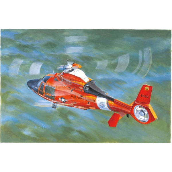 TRUMPETER 1/35 US Coast Guard HH-65C Dolphin Helicopter