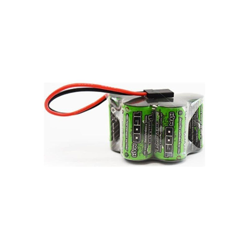 TORNADO RC 1600 mAh 6.0V Hump RX Pack NiMH