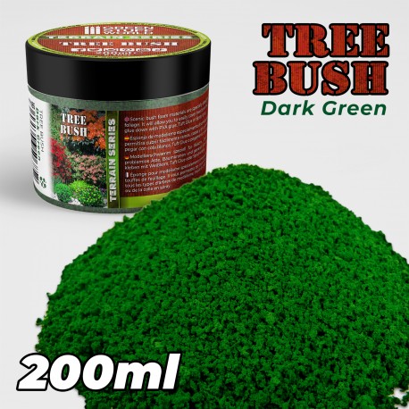 GREEN STUFF WORLD Tree Bush Clump Foliage - Dark Green 200ml