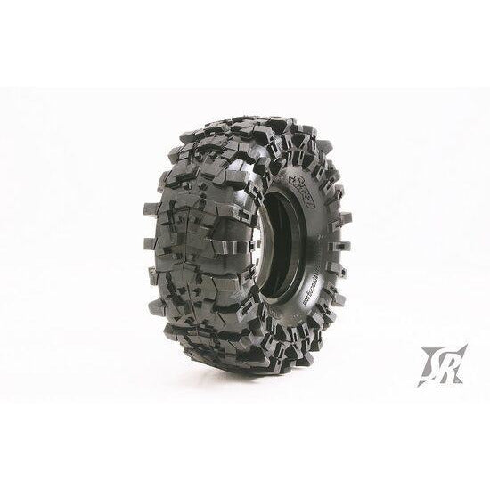 SWEEP Trilug Rock Crawler 1.9" Tyres Gold Compound (Super Soft) w/Inserts (2)