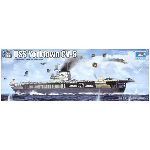 TRUMPETER 1/700 USS Yorktown CV-5
