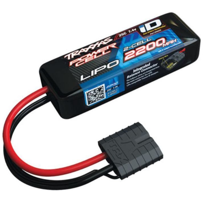 TRAXXAS 2200mAh 7.4V 2-Cell 25C LiPo Battery (2820X)