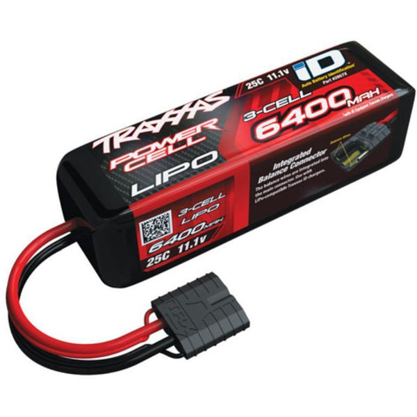 TRAXXAS 6400mAh 11.1V 3-Cell 25C LiPo Battery (2857X)