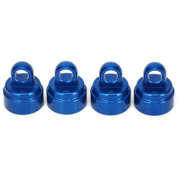 TRAXXAS Aluminium Shock Caps Blue Anodized (3767A)