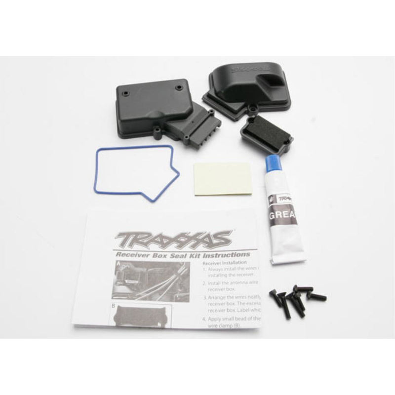 TRAXXAS Box Receiver Sealed/Foam Pad/Silicone Grease/2.5x8mm BCS (2)/3x10mm CCS (2)/3x15mm CCS (2) (3924)