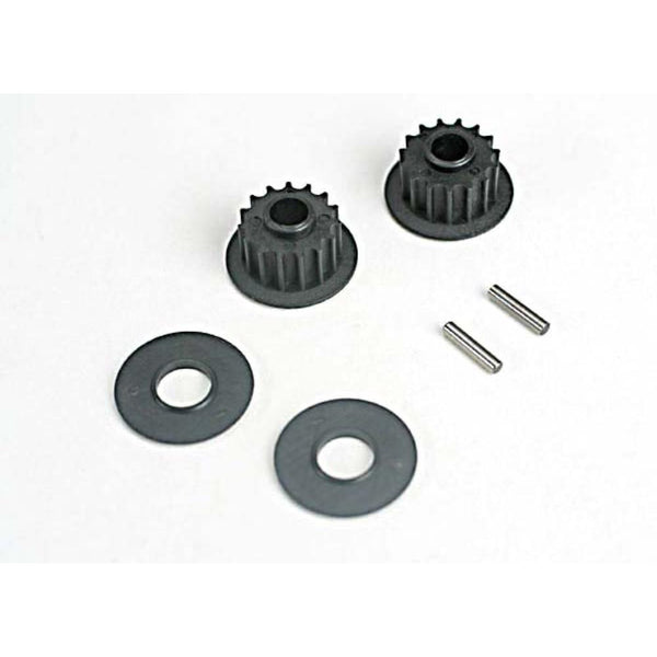 TRAXXAS Pulleys 15-Groove - Front & Rear (4896)
