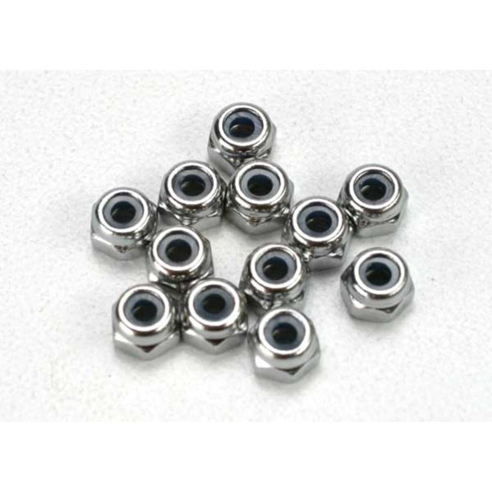TRAXXAS Nuts 2.5mm Nylon Locking (5158)