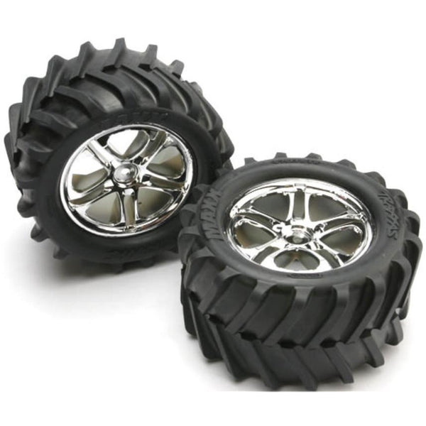 TRAXXAS Tyres & Wheels (2) (5173)