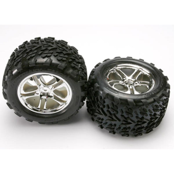 TRAXXAS Tyres & Wheels Assembled (5174)