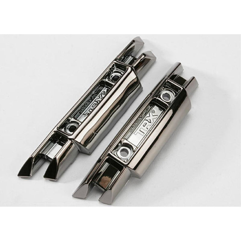 TRAXXAS Bumpers Front and Rear (Black Chrome) (5335X)