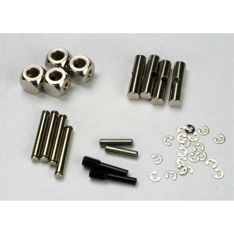 TRAXXAS U-Joins, Driveshaft/ 4.5mm Cross Pin/ 3mm Cross Pin