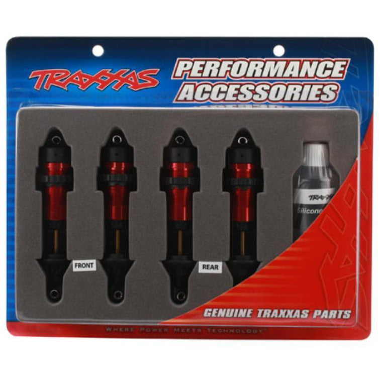 TRAXXAS Shock Absorbers Red (5460R)