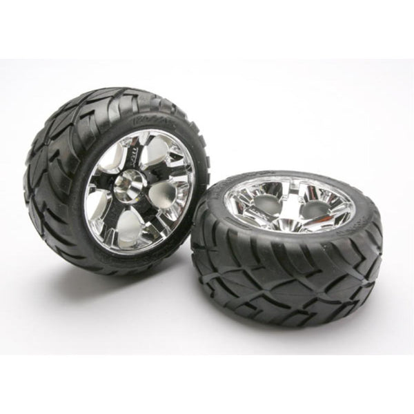 TRAXXAS Tyres & Wheels Assembled (5576R)