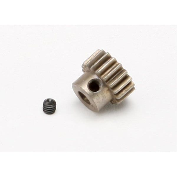 TRAXXAS Gear 18-T Pinion (0.8 metric pitch, compatible with 32-pitch) (hardened steel) (fits 5mm Shaft)/Set Screw (5644)