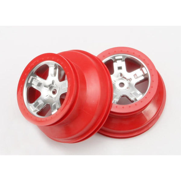 TRAXXAS Wheels Stain Chrome Red (5872A)