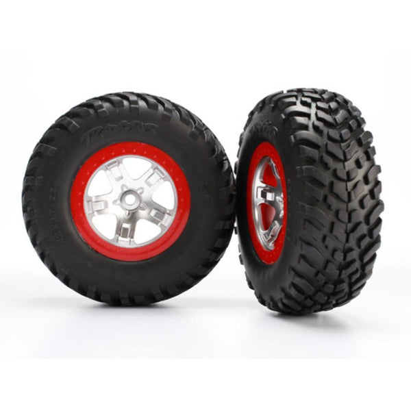 TRAXXAS Tyres & Wheels Assembled Ultra Soft (5873R)