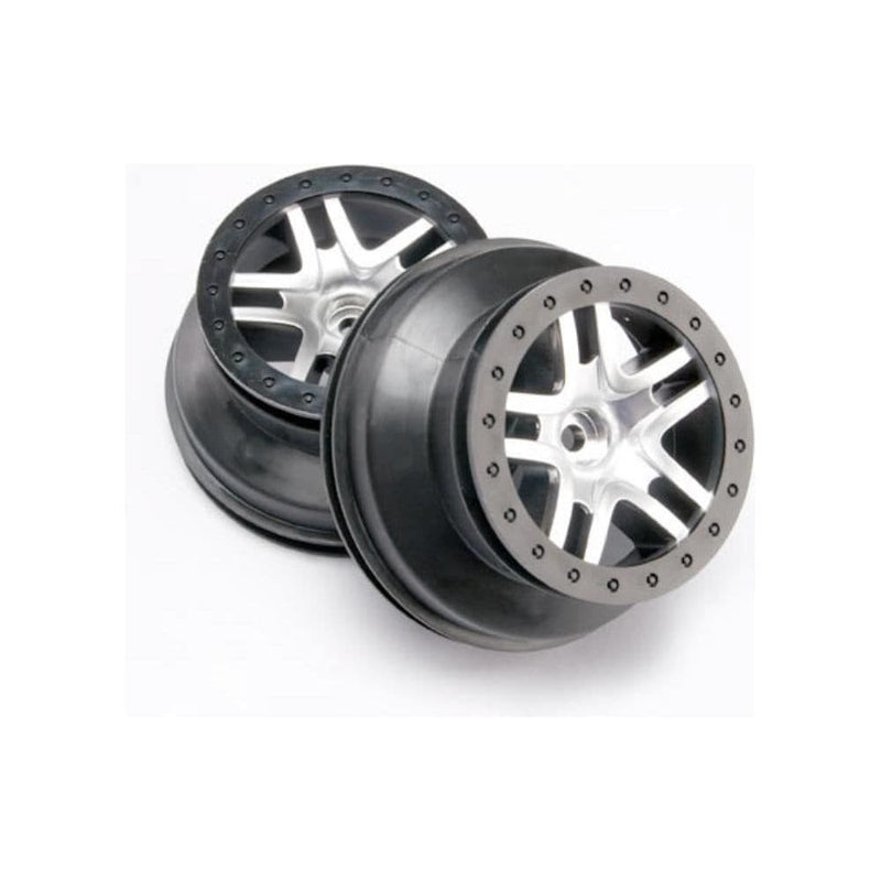 TRAXXAS Wheels, SCT, SS, Satin Chrome (5876)