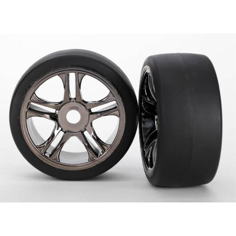 TRAXXAS Tyres & Wheels Assembled Rear (6477)