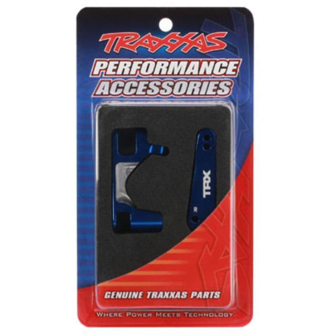 TRAXXAS Caster Blocks Left and Right Blue Anodized Slash (6