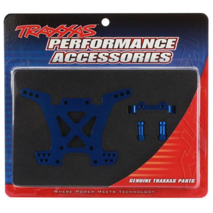 TRAXXAS Shock Tower Rear 7074-T6 Aluminium (Blue-Anodized) (6838X)