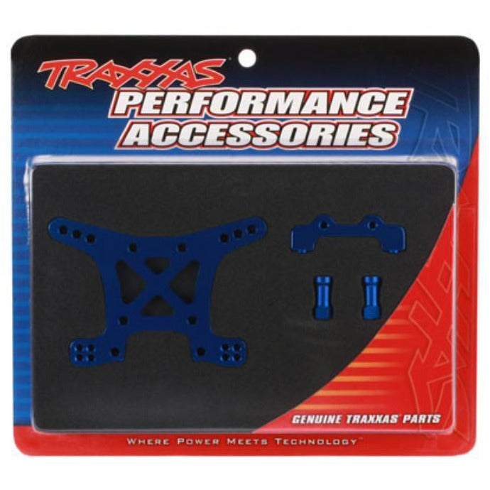 TRAXXAS Shock Tower Front 7075-T6 Aluminium (Blue-Anodized) (6839X)