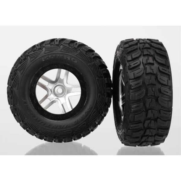 TRAXXAS Tyres & Wheels Assembled Split-Spoke Satin Black (6