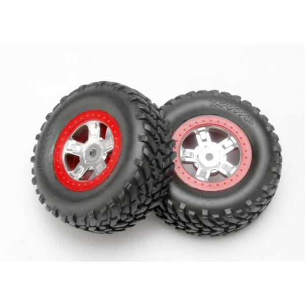 TRAXXAS Tyres and Wheels Assembled Glued (7073A)