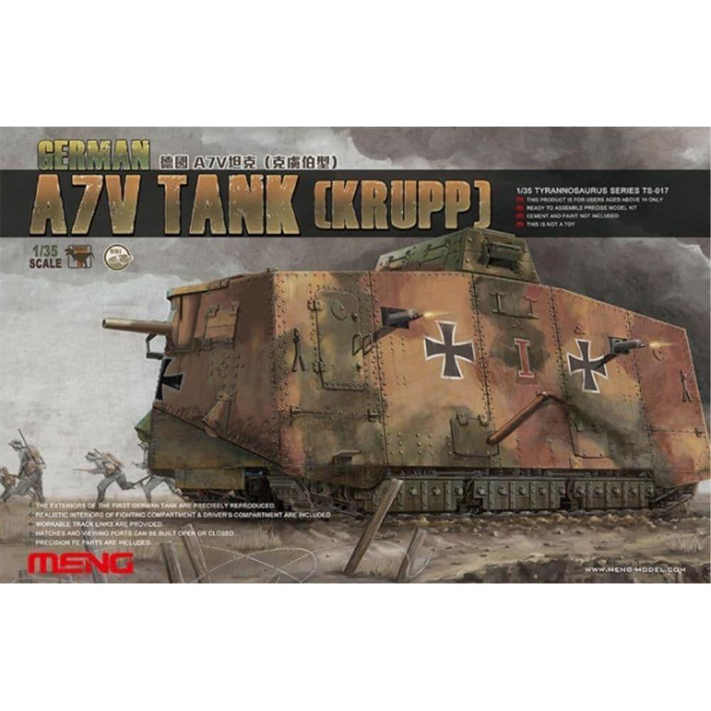 MENG 1/35 German A7V Tank Krupp