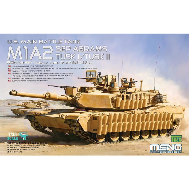 MENG 1/35 M1A2 Sep Abrams