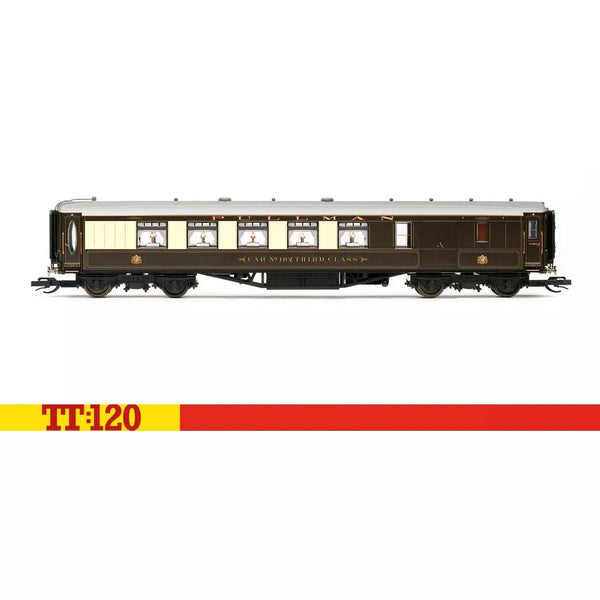 HORNBY TT Pullman Third Class Brake No. 162 With Lights - Era 3