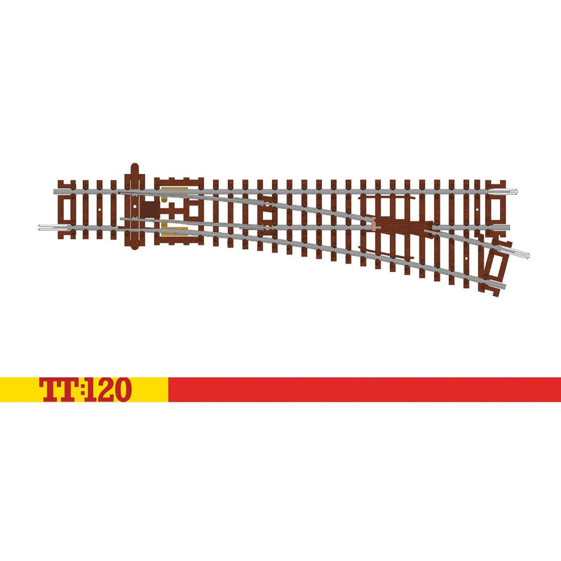 HORNBY TT Right Hand Point 166mm 15deg 631mm