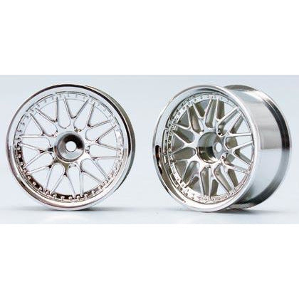 YOKOMO 10 Spoke Mesh Wheel - Silver