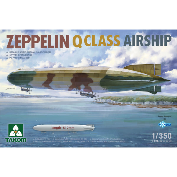 TAKOM 1/350 6002 Zeppelin Q Class Airship