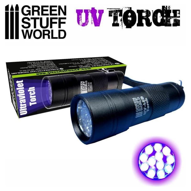 GREEN STUFF WORLD Ultraviolet Light Torch