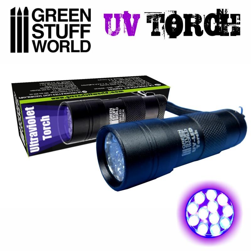 GREEN STUFF WORLD Ultraviolet Light Torch