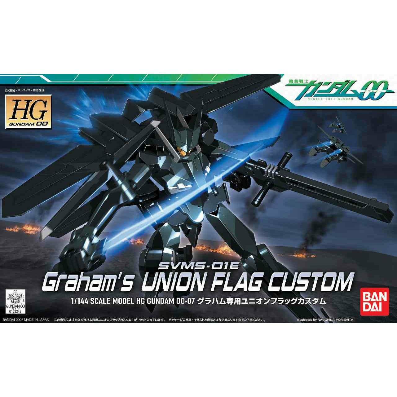 BANDAI 1/144 HG Union Flag (Graham Custom)