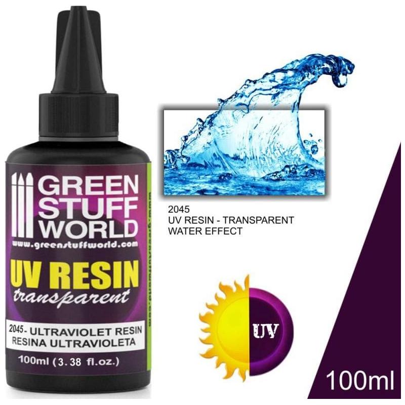 GREEN STUFF WORLD UV Resin - Clear Water Effect - 100ml