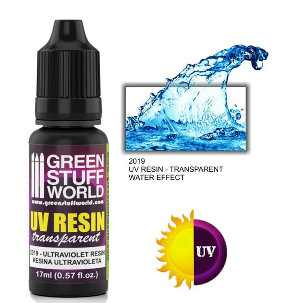 GREEN STUFF WORLD UV Resin - Clear Water Effect - 17ml