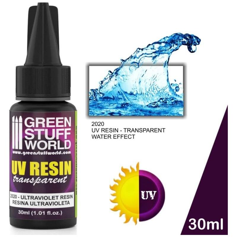 GREEN STUFF WORLD UV Resin - Clear Water Effect - 30ml