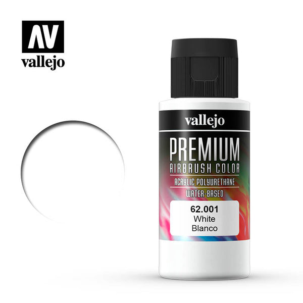 VALLEJO Premium Airbrush Color White 60ml