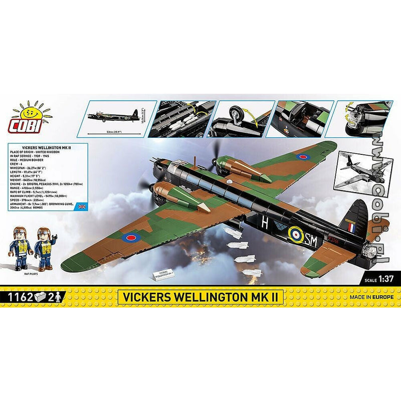 COBI WWII - Vickers Wellington Mk2 1162 pcs