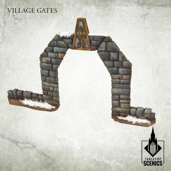 TABLETOP SCENICS Village Gates