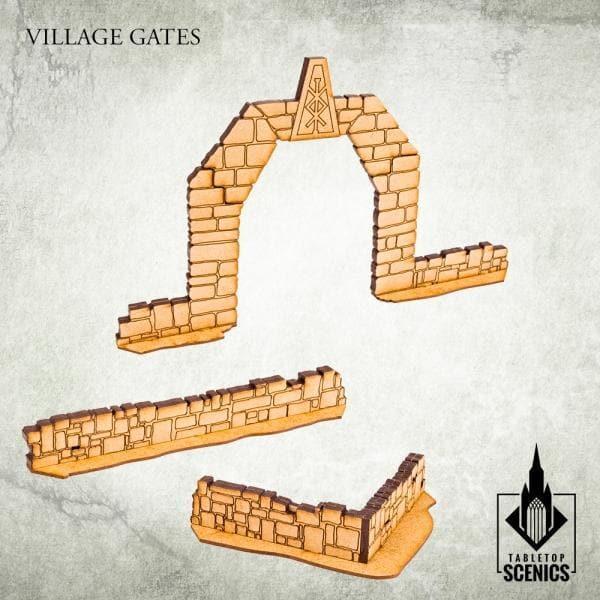 TABLETOP SCENICS Village Gates