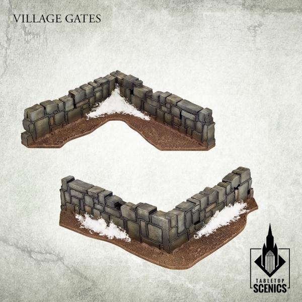 TABLETOP SCENICS Village Gates
