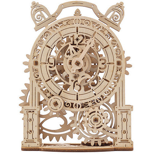 UGEARS Vintage Alarm Clock