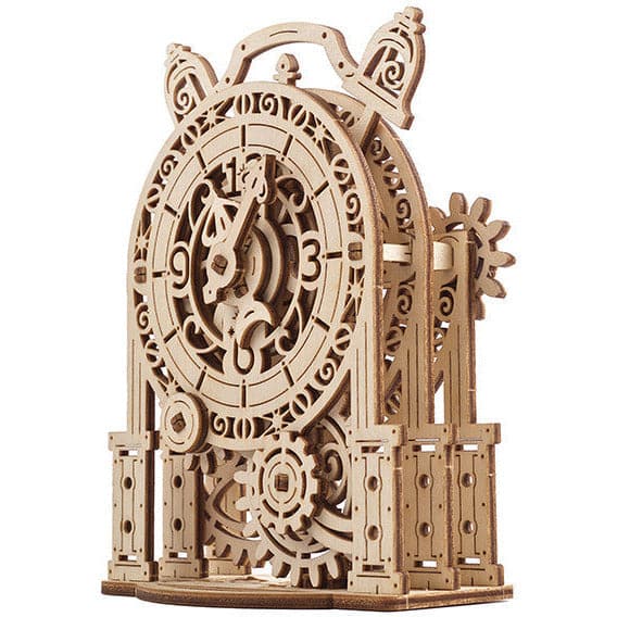 UGEARS Vintage Alarm Clock