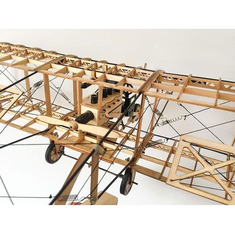 DANCING WINGS HOBBY VS12 1/17 Curtiss Pusher 500mm (Kit Version)