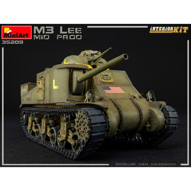 MINIART 1/35 M3 Lee Mid Prod. Interior Kit